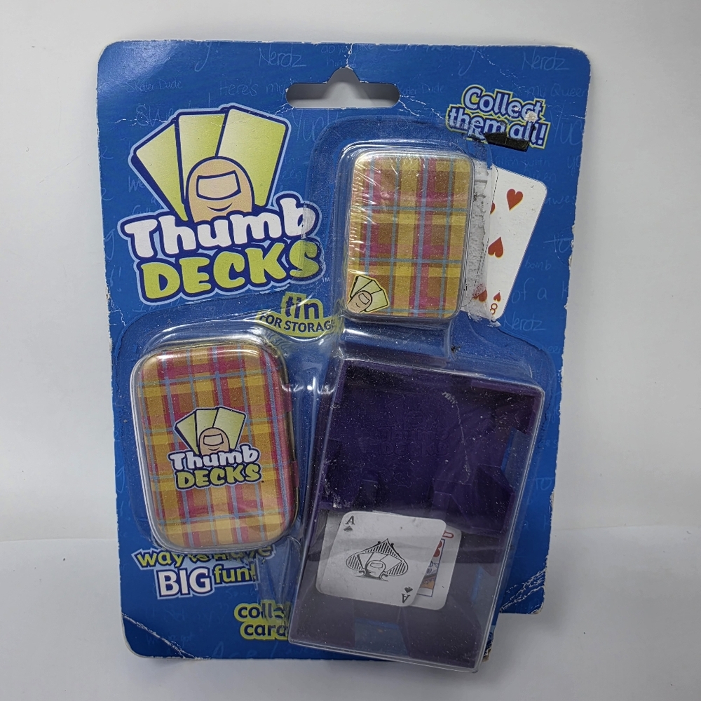 Thumb Decks Playing Cards